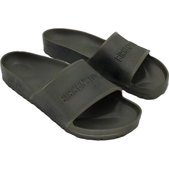 BIRKENSTOCK Men's Khaki Barbados EVA Sandals Size 46 EU 13 US - Picture 4 of 6